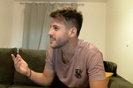 Antonio José en su nuevo pisito